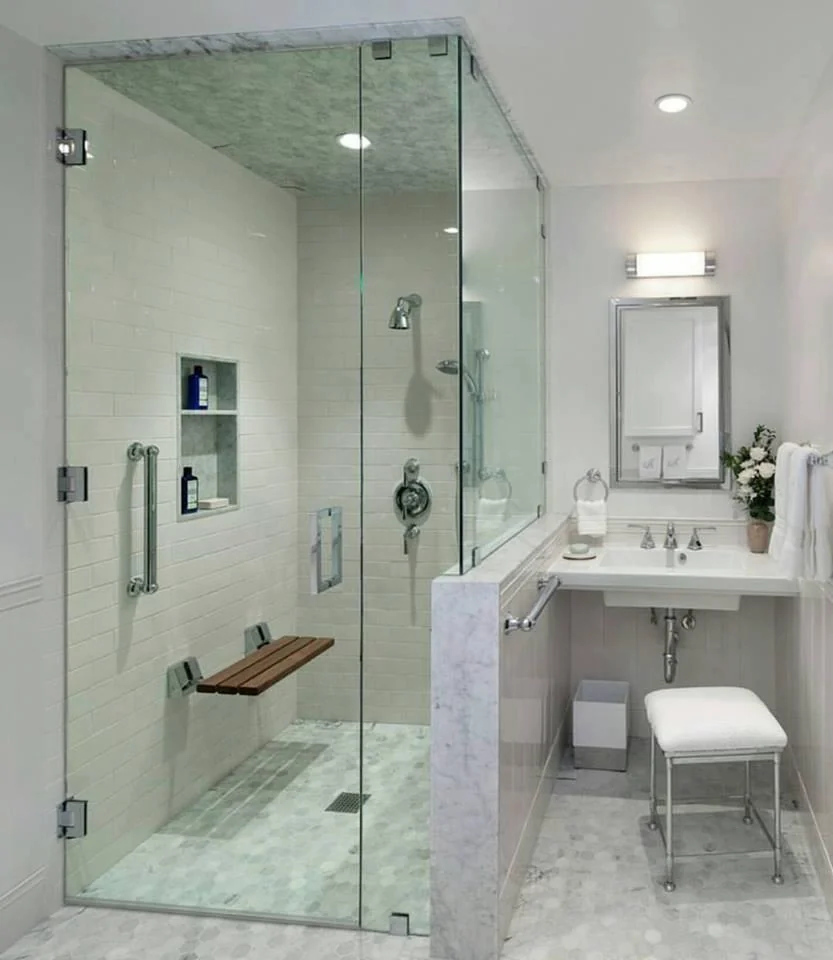 Finished bathroom project photo 1 by Craftsman Home Improvement Inc.