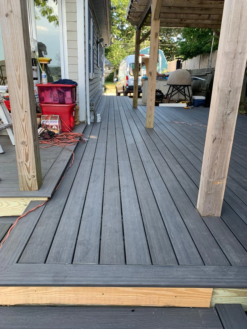 Finished deck project photo 4 by Craftsman Home Improvement Inc.
