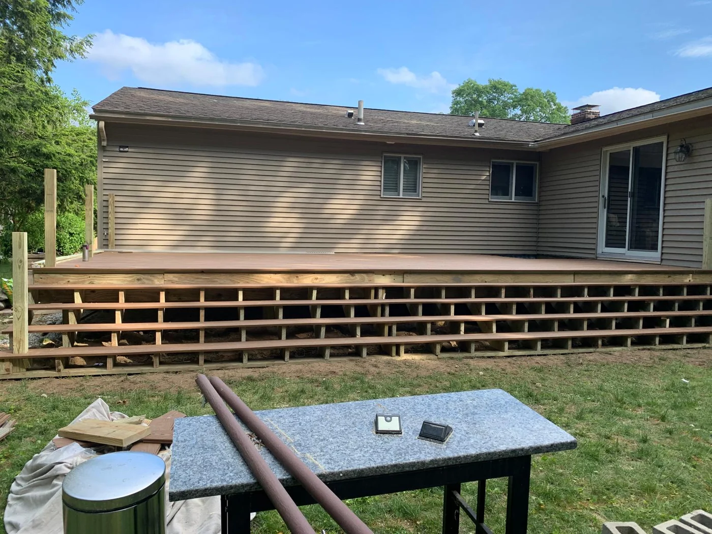 Finished deck project photo 10 by Craftsman Home Improvement Inc.